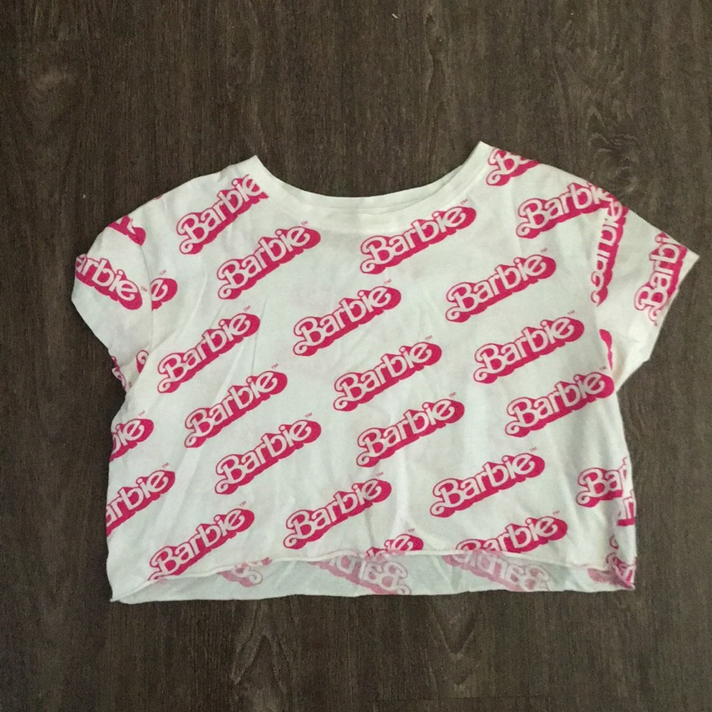 HNM Barbie crop tee xsmall